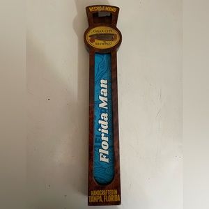 Cigar City Florida Man tap handle